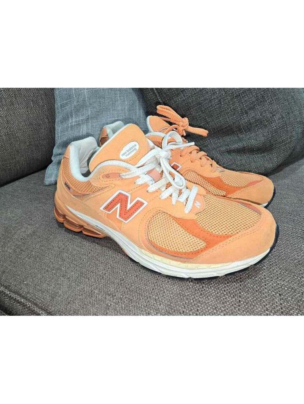 New Balance 2002R SZ 8M = 9.5 Wms 'Copper Infield Clay' Brown Orange M2002RFJ